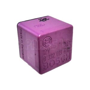 Vauxhall Saab Fuel Pump 4-Pin Purple Relay Bosch 0332019452 GM 90464759 12V 30A