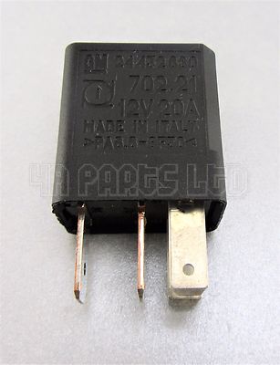 Vauxhall Opel (1998-2010) 4-Pin Black Relay GM 24432680 702.21 20A Birton Italy - Image 5