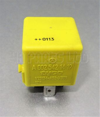 Mercedes M S C E Classe Relais Multi-Usage Jaune A0025421419 V23134-A52-X335 - Image 3