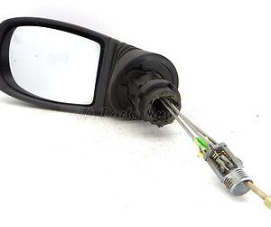 Fiat Punto 188 188AX (1999-2006) Left Side (Passenger) Manual Door Mirror Black