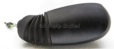Fiat Punto 188 188AX (1999-2006) Left Side (Passenger) Manual Door Mirror Black - Image 6