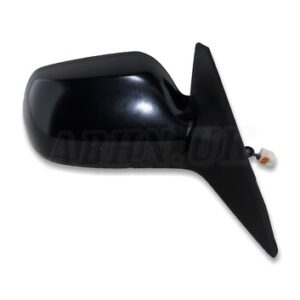 Mazda 6 MK1 (02-07) Right Side Electric Heated Door Mirror Brilliant Black 16W