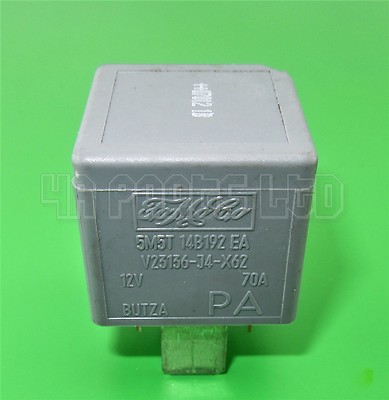 Land Rover Ford Jaguar Multi-Use Grey Relay 12V 70A FoMoCo 5M5T14B192EA 4 Pin - Image 4