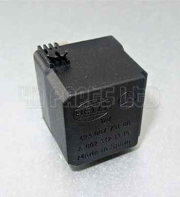 Mercedes S C E A Class Multi-Use Black Relay A0025421319 4RA00779100 Hella