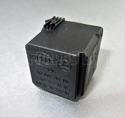 Mercedes S C E A Class Multi-Use Black Relay A0025421319 4RA00779100 Hella - Image 5