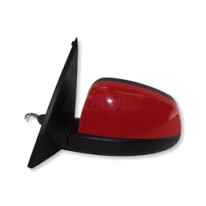 Vauxhall Meriva A 03-10 Left Side Electric Heated Door Mirror Magma Red 13196262