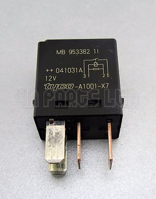 Volvo S80 S60 V70 S40 V40 850 Black Relay MB 95338211 Siemens-A1001-X7 - Image 3