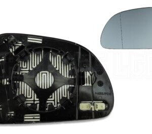 Skoda Octavia Superb (08-13) Left Side Heated Door Mirror Glass 4F0857535AE
