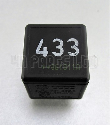 Audi VW Seat Black Relay 3D0951253A V23134-B59-X418 (No.433) 5-Pin SN7 - Image 7