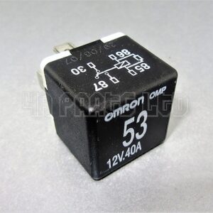 VW Audi Seat Skoda 4 PIN Black Relay (No: 53) 141951253B Bitron 12V 40A