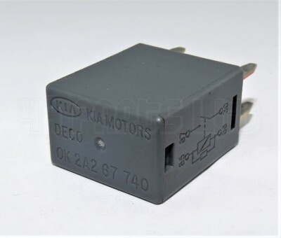 Kia Carens Rio Shuma Sedona Multi-Use Grey Relay OK2A267740 4-Pin DECO - Image 6