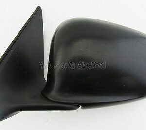 Rover 400 RT (95-00) Left Side Manual Adjustable Door Mirror Matte Black Grained