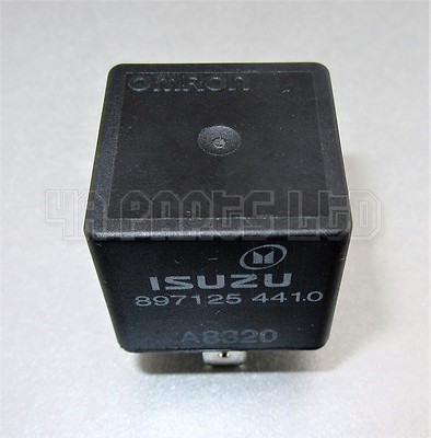 Genuine Isuzu Trooper Multi-Use Black Relay 8971254410 5-Pin OMRON Canada - Image 3