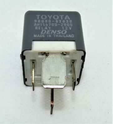 Toyota Lexus Avensis Multi-Use Grey Relay Denso 90080-87030 AH156700-2900 - Image 3