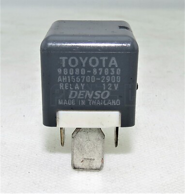 Toyota Lexus Avensis Multi-Use Grey Relay Denso 90080-87030 AH156700-2900 - Image 4