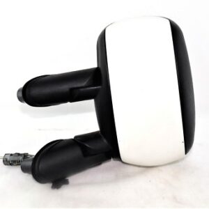 Fiat Doblo MK1 (2001-2010) Left Side Manual Adjustable Door Mirror White