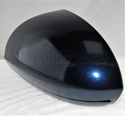 Nissan Primera P12 (02-08) Left Side Door Mirror Cover Dark Blue E80-L 837339 - Image 3