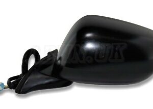 Honda Jazz MK3 (08-13) Left Side Electric Heated Door Mirror Matte Black 5-Wires