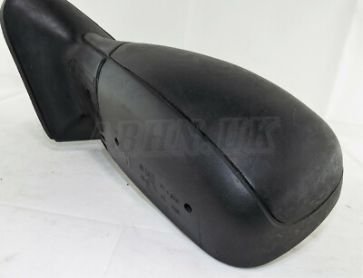 Peugeot 306 1993-2002 Left Side Manual Adjustable Door Mirror Matt Black Grained - Image 6
