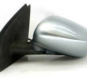 Fiat Stilo 192 (2001-2008) Left Side Electric Heated Door Mirror Met Dark Silver