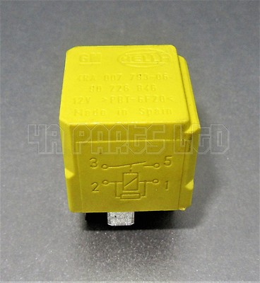 Vauxhall Corsa Astra Vectra Zefira Multi Use Hella Yellow Relay GM 90226846 - Image 3