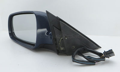 VW Passat B5 (96-02) Left Side (Passenger) Electric Heated Door Mirror Blue - Image 2