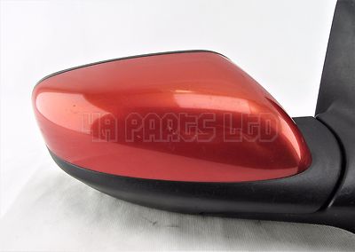 Mazda RX8 RX-8 /03-12 Right Side (Driver) Electric Door Mirror Red-Orange - Image 3