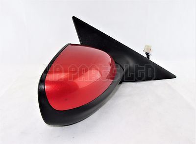 Mazda RX8 RX-8 /03-12 Right Side (Driver) Electric Door Mirror Red-Orange - Image 5