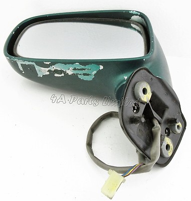 Suzuki Liana ER (2001-2007) Left Side Electric Heated Door Mirror Met Green - Image 6