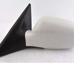Daewoo Leganza V-100 (97 - 04) Left Side Electric Heated Door Mirror Solid White