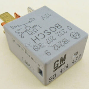 Vauxhall Opel Saab Multi Use Grey Relay GM 90414477 Bosch 0332207319 5-PIN