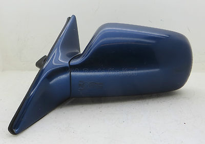 Honda Accord MK4 (1990-1994) Left Side (Passenger) Manual Door Mirror Blue