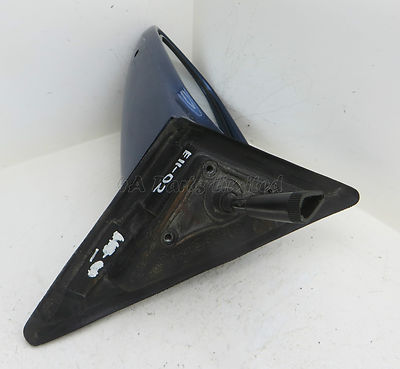Honda Accord MK4 (1990-1994) Left Side (Passenger) Manual Door Mirror Blue - Image 8