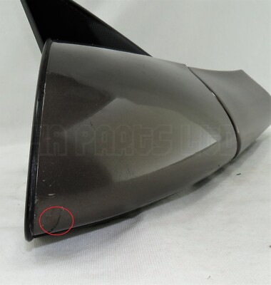 Vauxhall Vectra-B Pre-Facelift (1995-1998) Right Side Manual Door Mirror Brown - Image 5
