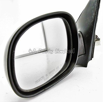 Kia Sedona (99-02) Left Side (Passenger) Power Folding Door Mirror Black - Image 4