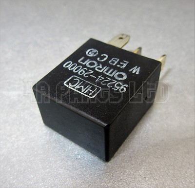 Kia Hyundai Multi-Use Black Relay 95224-29000 4-Pin HMC OMRON 9522429000 - Image 5