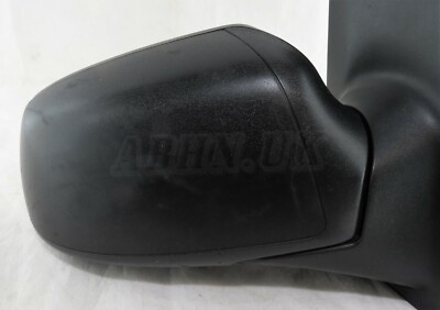 Ford Focus II MK2 /05-07 Right Side Manual Adjustable Door Mirror Black/ Grained - Image 3
