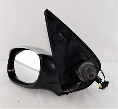 Peugeot 206 (02-09) Left Side Manual Door Mirror Silver 9648098XT+Temp Sensor - Image 2