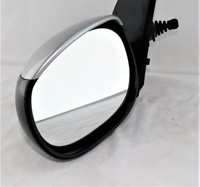 Peugeot 206 (02-09) Left Side Manual Door Mirror Silver 9648098XT+Temp Sensor - Image 4