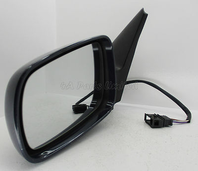VW Golf-4 Bora (98-04) Left Side Electric heated Door Mirror Midlight Blue - Image 4