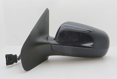 VW Golf-4 Bora (98-04) Left Side Electric heated Door Mirror Midlight Blue - Image 8