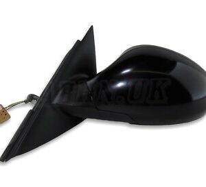 Seat Ibiza MK4 6L 02-08 Left Side Electric Door Mirror 6L2857501F Metallic Black