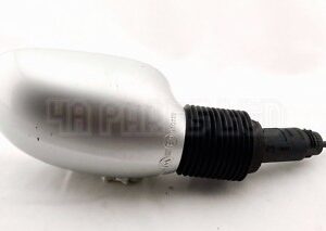 Ford KA Hatchback /1996-2009 Right Side Manual Door Mirror Metallic Silver K18BC