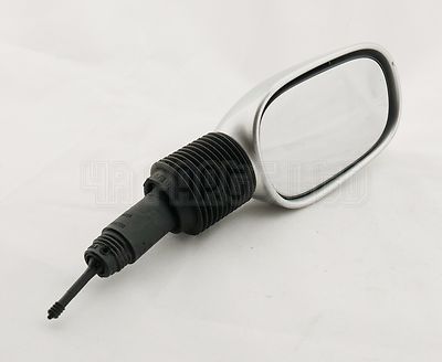 Ford KA Hatchback /1996-2009 Right Side Manual Door Mirror Metallic Silver K18BC - Image 2