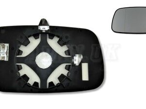 Saab 9-3 9-5 900 (1994-2002) Left Side (Passenger) Heated Door Mirror Glass