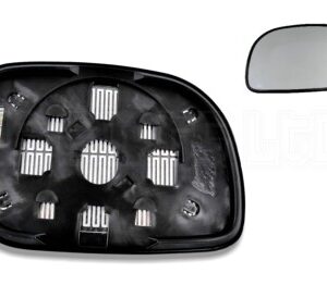 Chrysler Grand Voyager SUV (96 - 07) Left Side Convex Heated Wing Mirror Glass