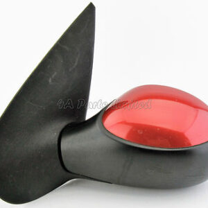 Peugeot 206 /04-09 Left Side Electric Heated Door Mirror Metallic Red 96480965XT