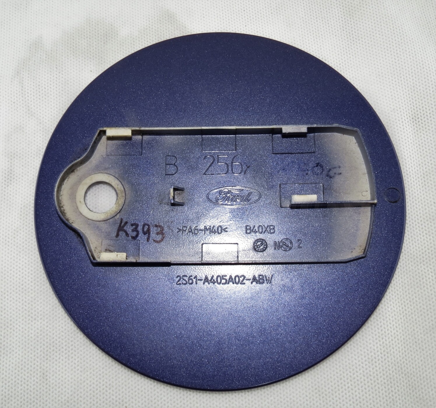 Ford Fiesta MK5 06-08 Fuel-in Flap Cover 2S61-A405A02-ABW Viola LightPurple B256 - Image 5