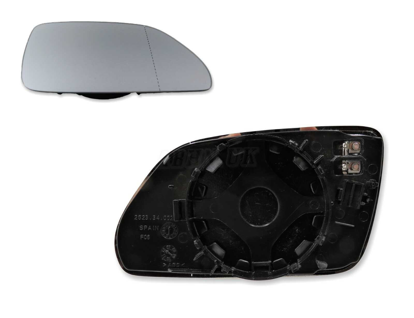 Skoda Octavia 1Z Mk2 (2004-2009) Right Side Heated Door Mirror Glass 1Z2857522C