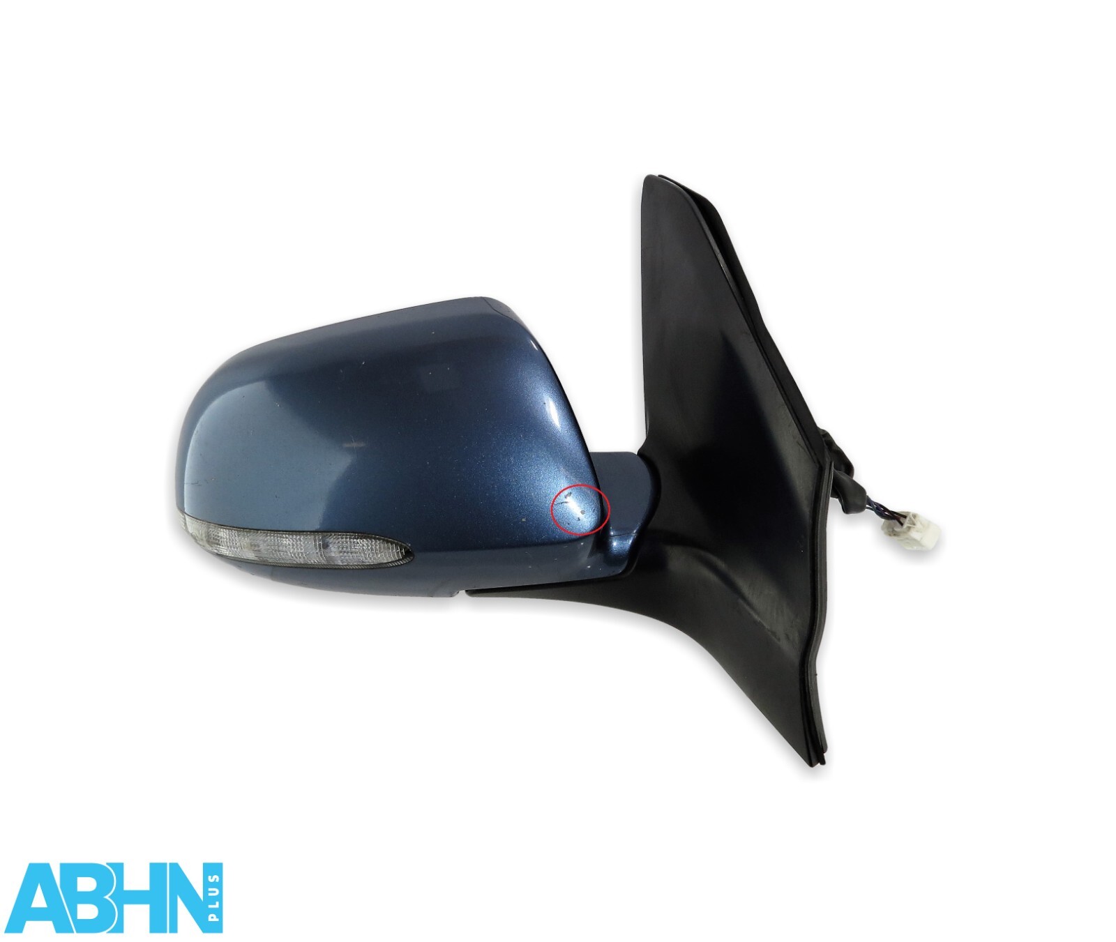 Honda Civic MK7 (03-06) 5-Dr Right Side Electric Door Mirror Grey-Blue Indicator